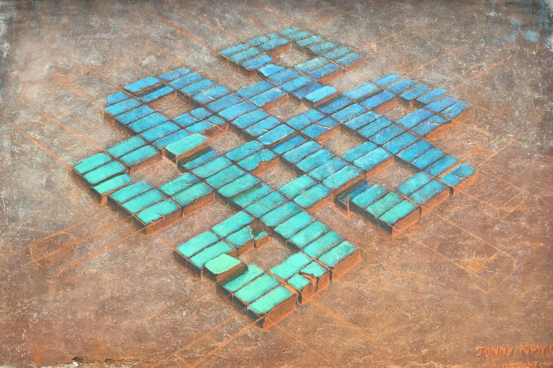 Mural II: The Infinite Knot