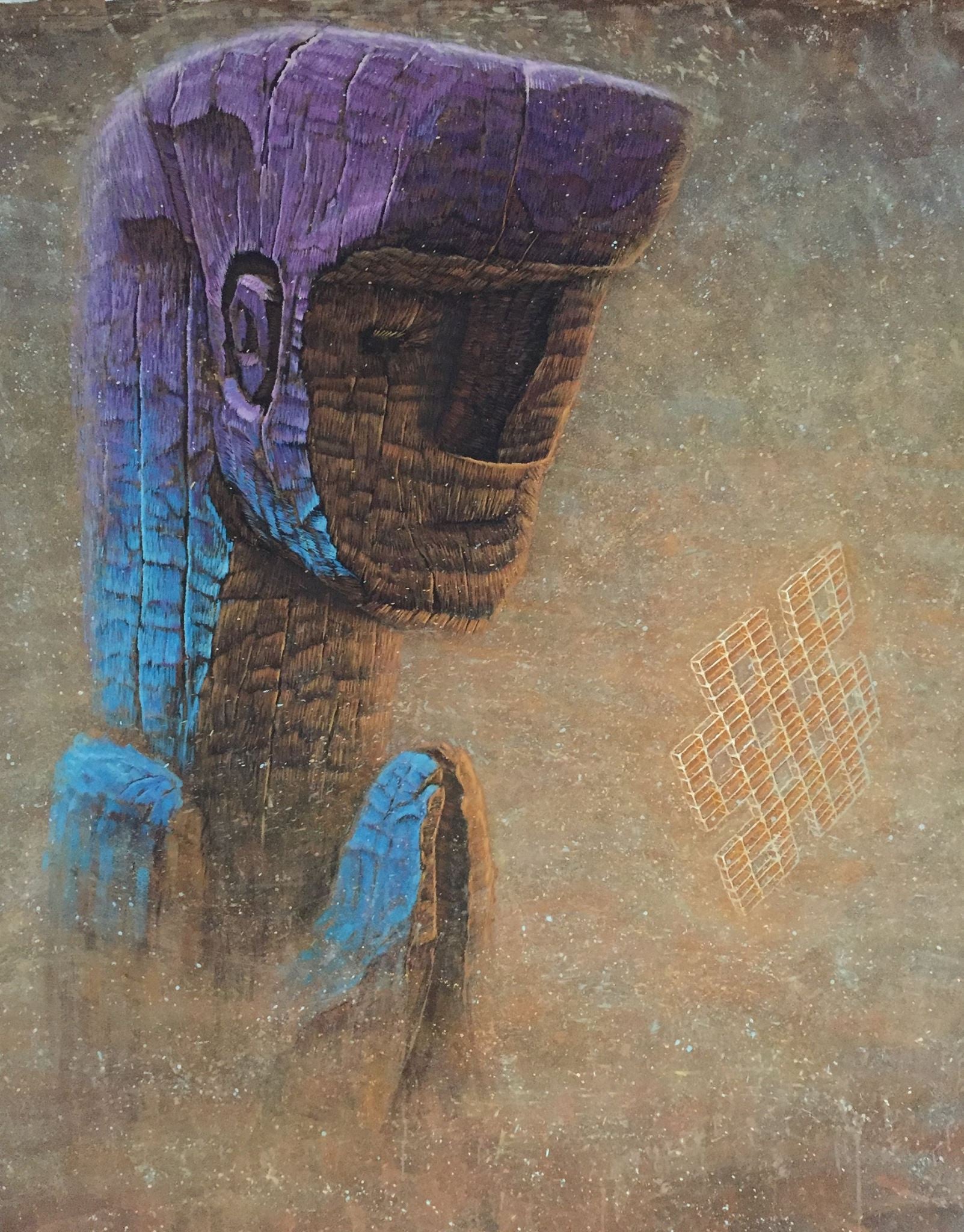 Imagined Orders part II, "Namaste" Mural, Kathmandu