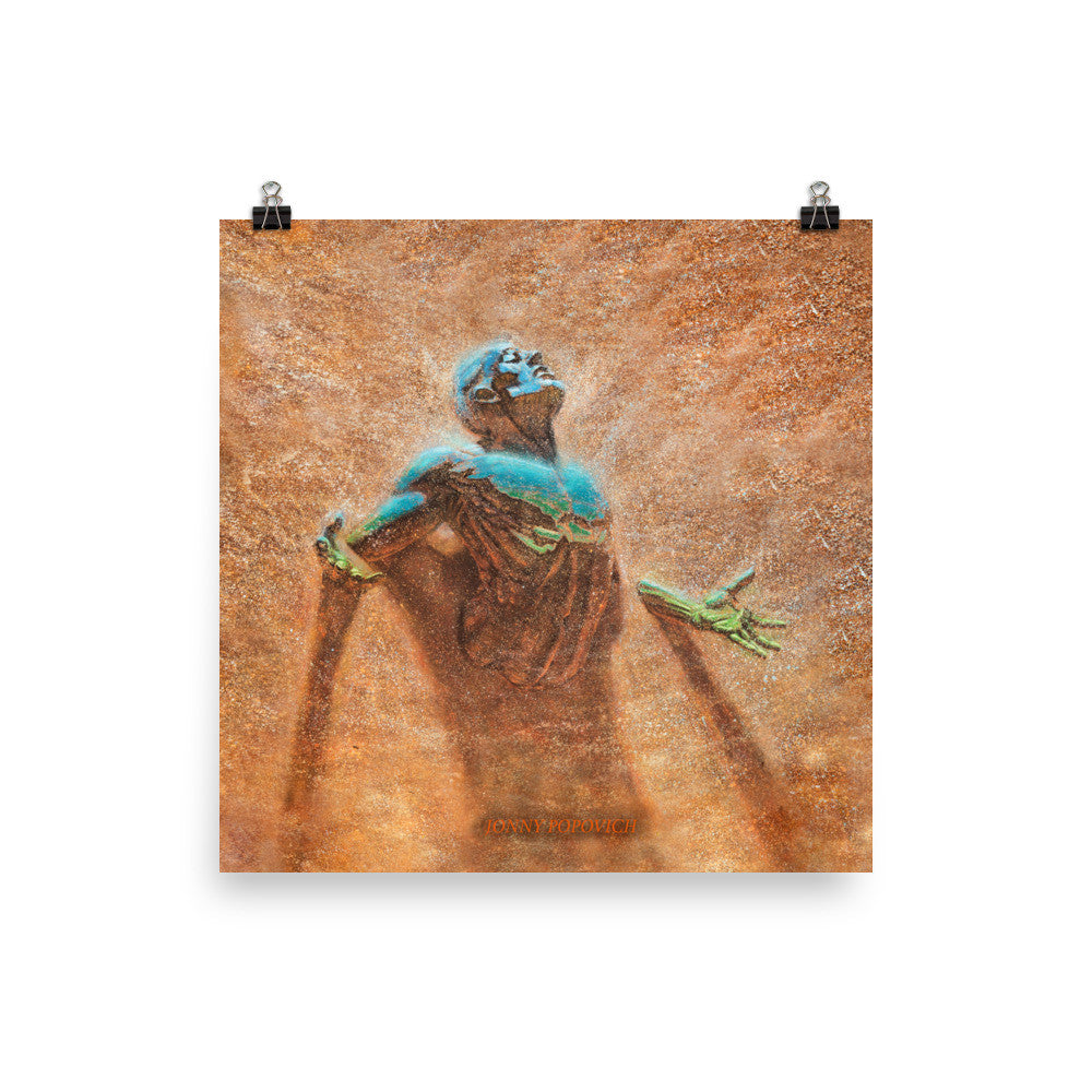 "Breakthrough" unframed poster