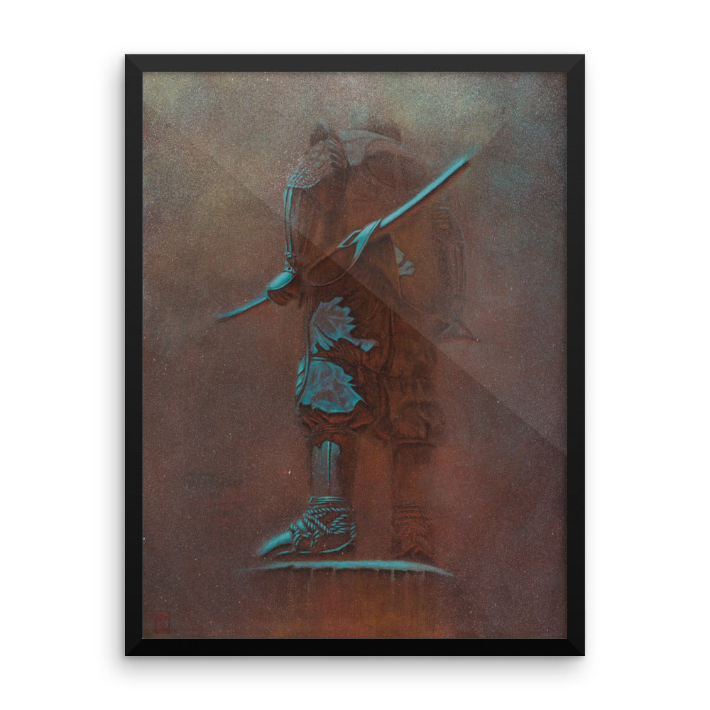 "The Samurai" Framed poster