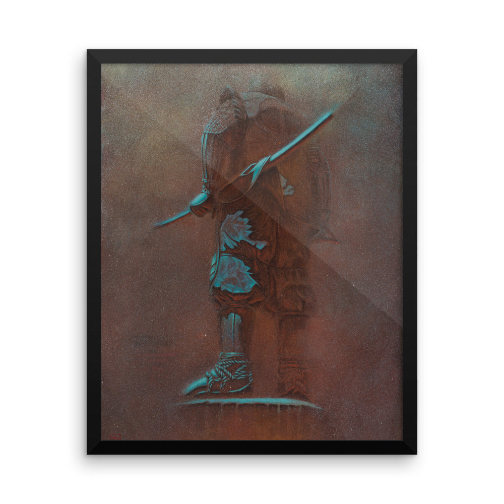 "The Samurai" Framed poster