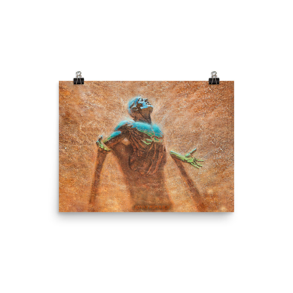 "Breakthrough" unframed poster