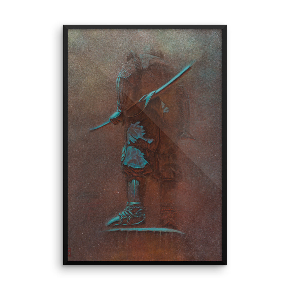 "The Samurai" Framed poster