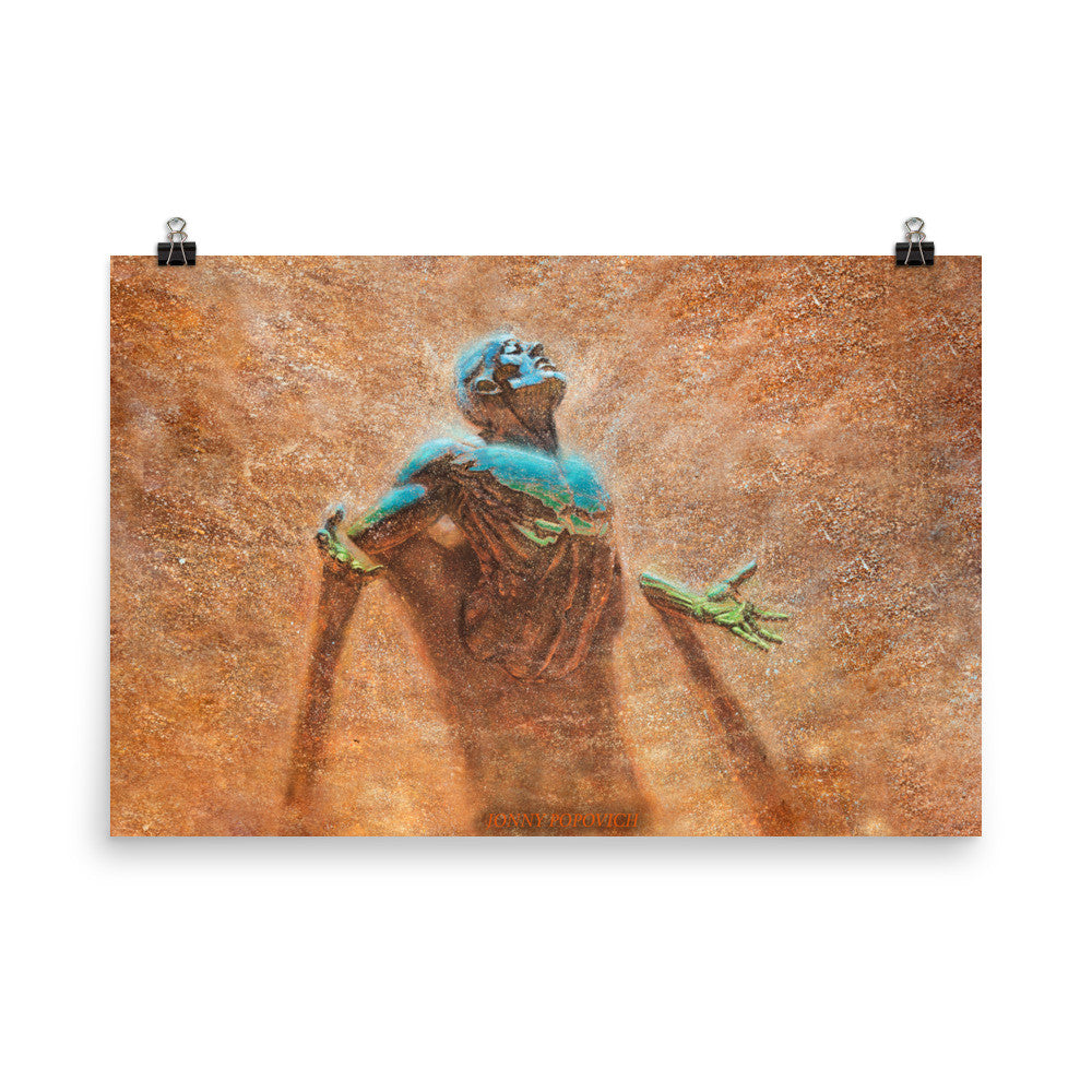 "Breakthrough" unframed poster