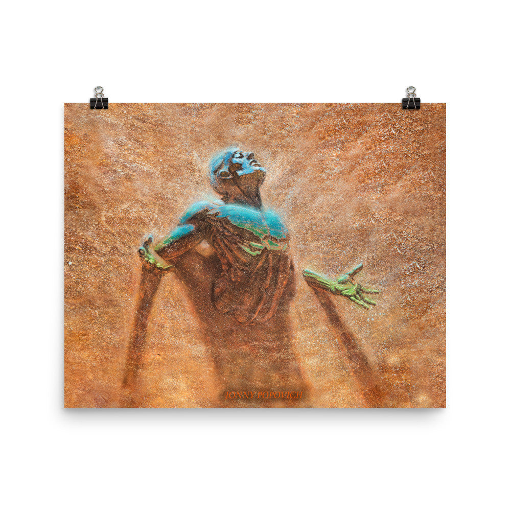 "Breakthrough" unframed poster