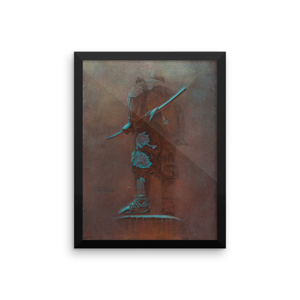"The Samurai" Framed poster