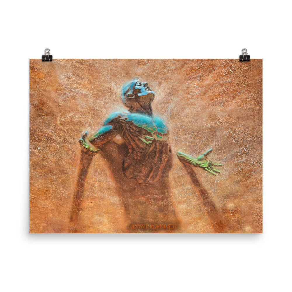 "Breakthrough" unframed poster